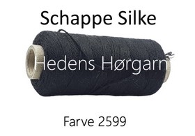 Schappe- Seide 120/2x4 farve 2599 sort